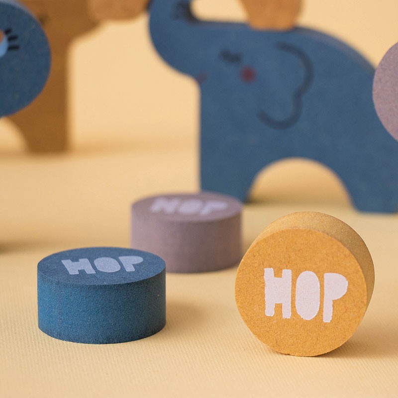wooden balance game